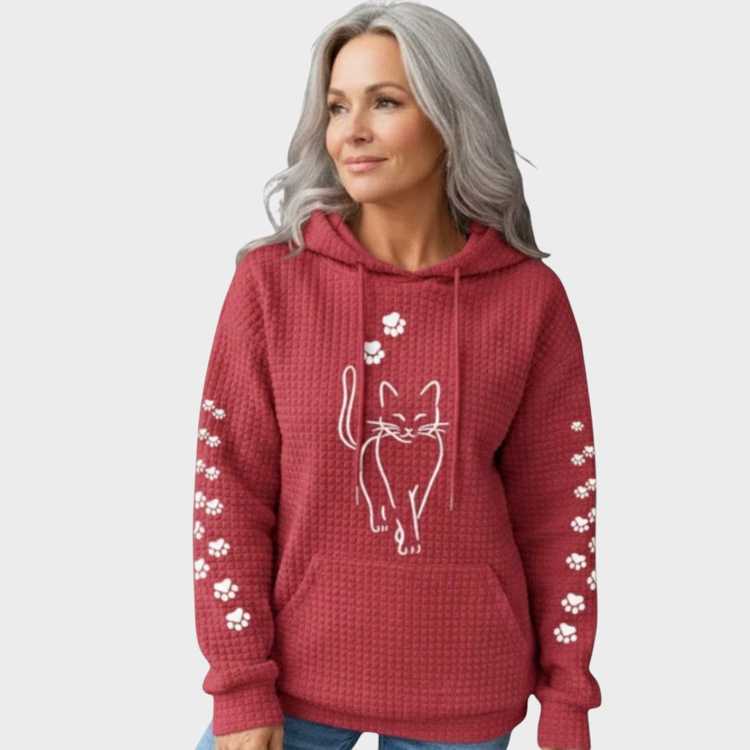 Fatinha™ | Sweat à imprimé de chat