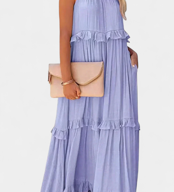 Robe Monica de Confort Intemporel avec Fraîcheur Naturelle