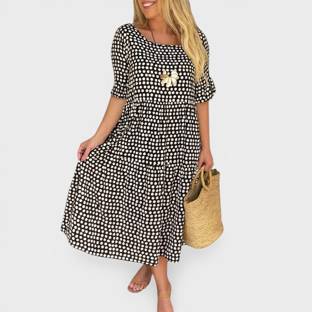 Carmen™ | Robe Midi Élégante et Fluide