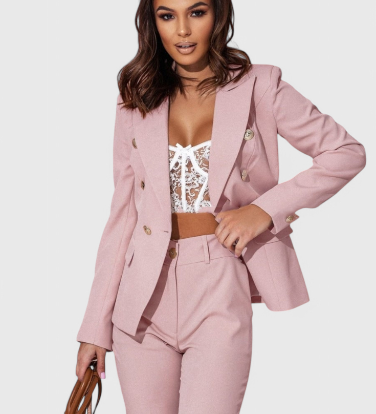 Ensemble Blazer et Pantalons Élégant Rosalind