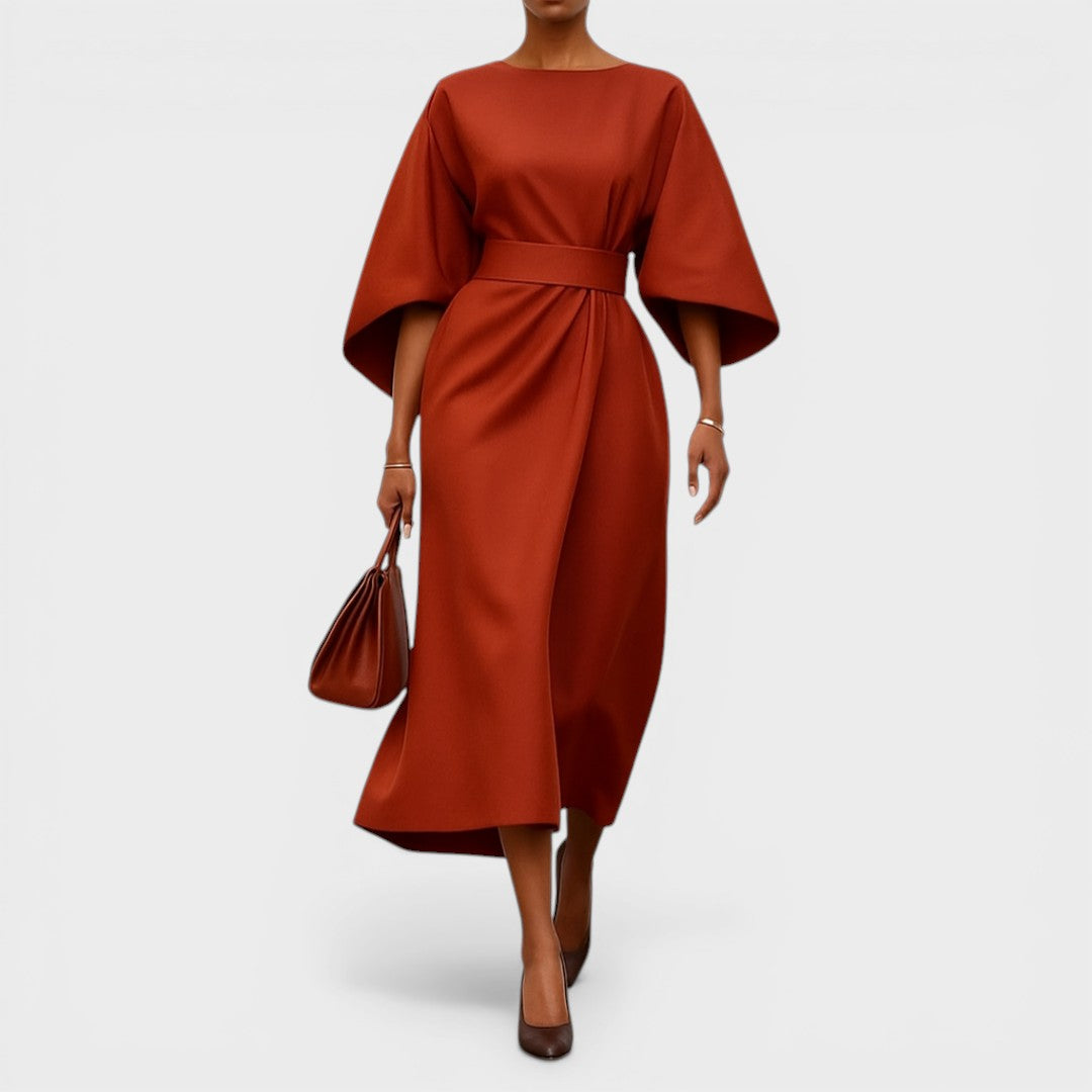 Elsa™ | Robe Maxi Satin Élégante