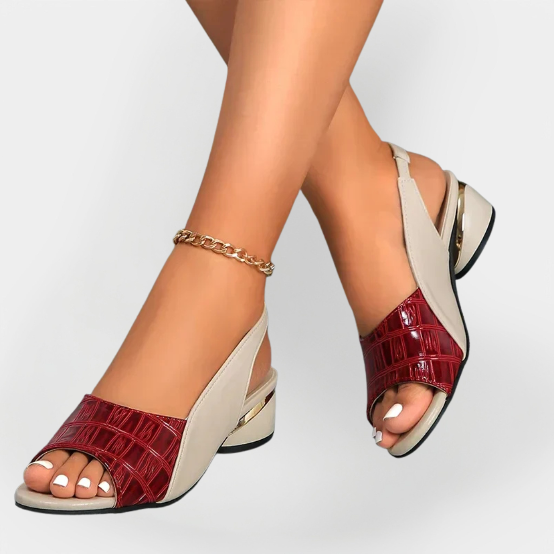 Sandales en cuir Sofia