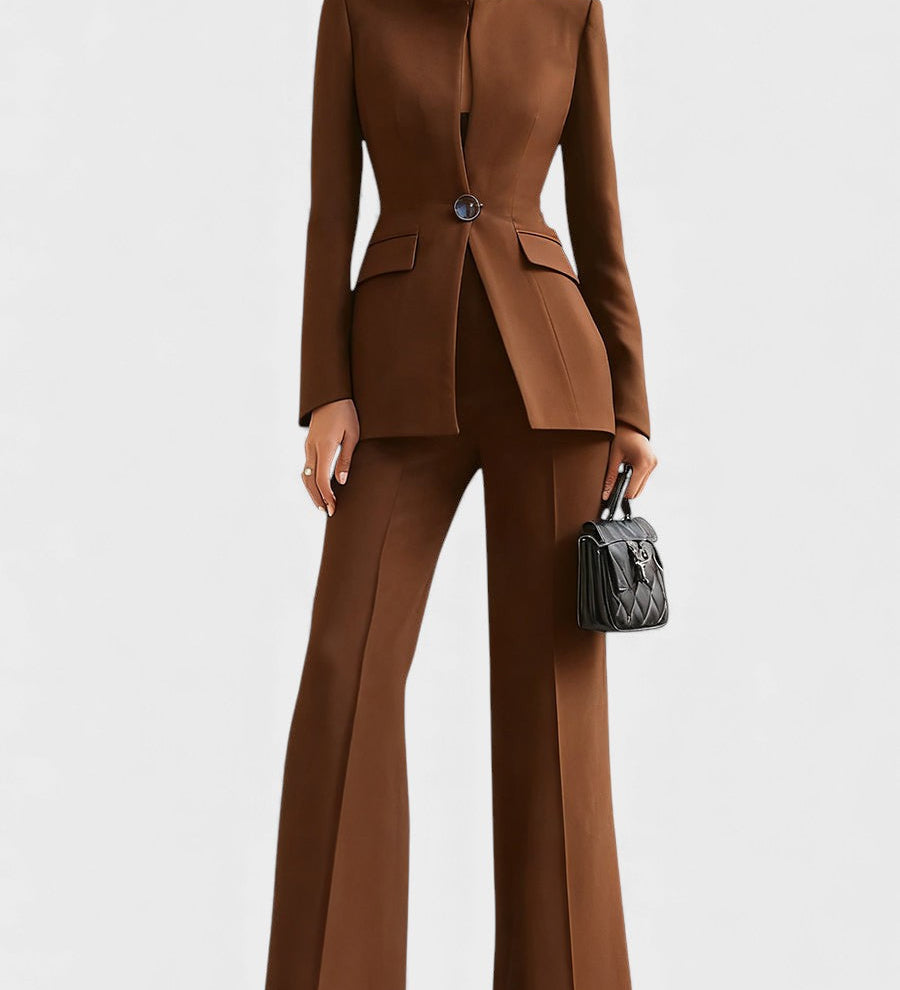 Miriam™ | Ensemble Blazer et Pantalon Élégant