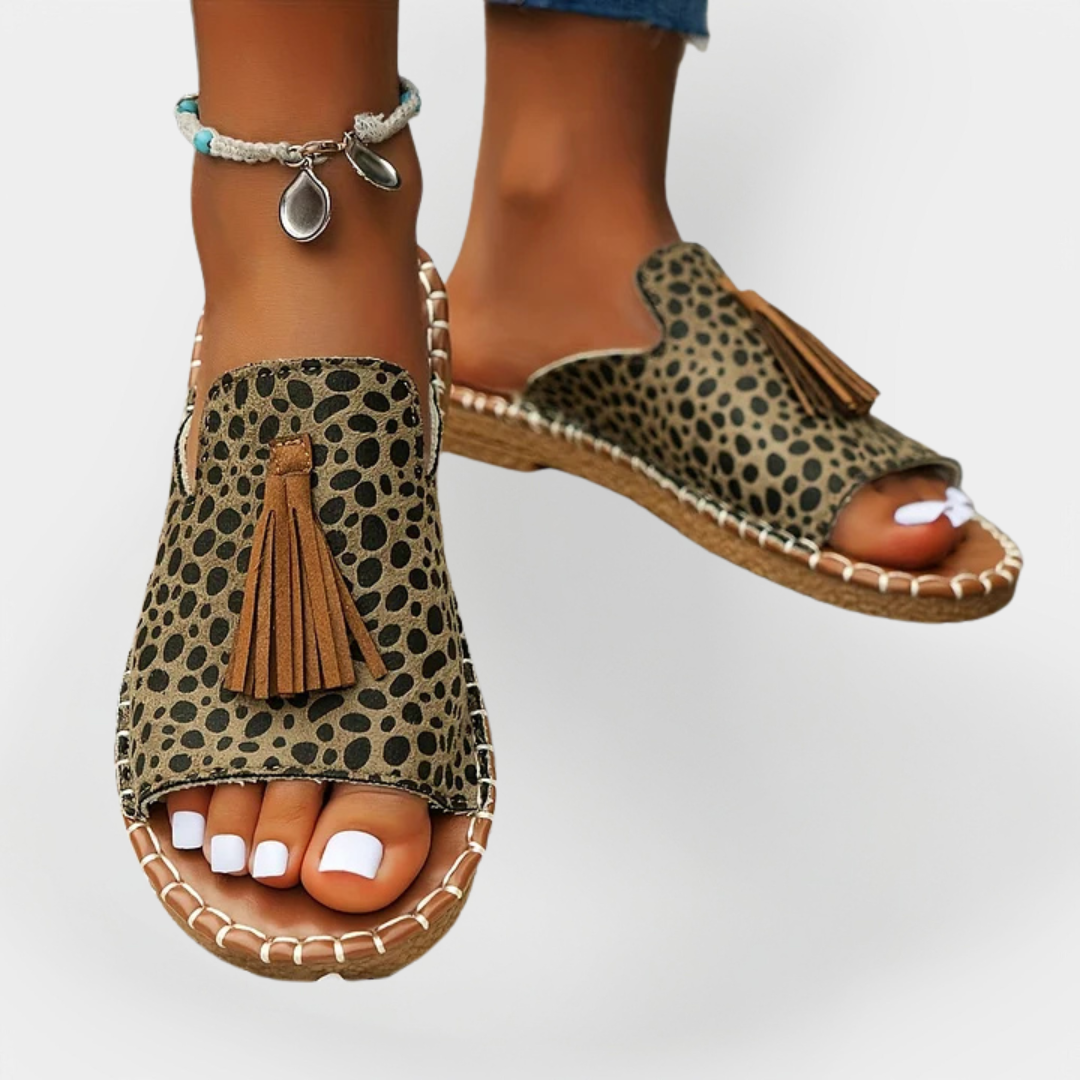 Sandales Artisanales Étonnantes avec Franges