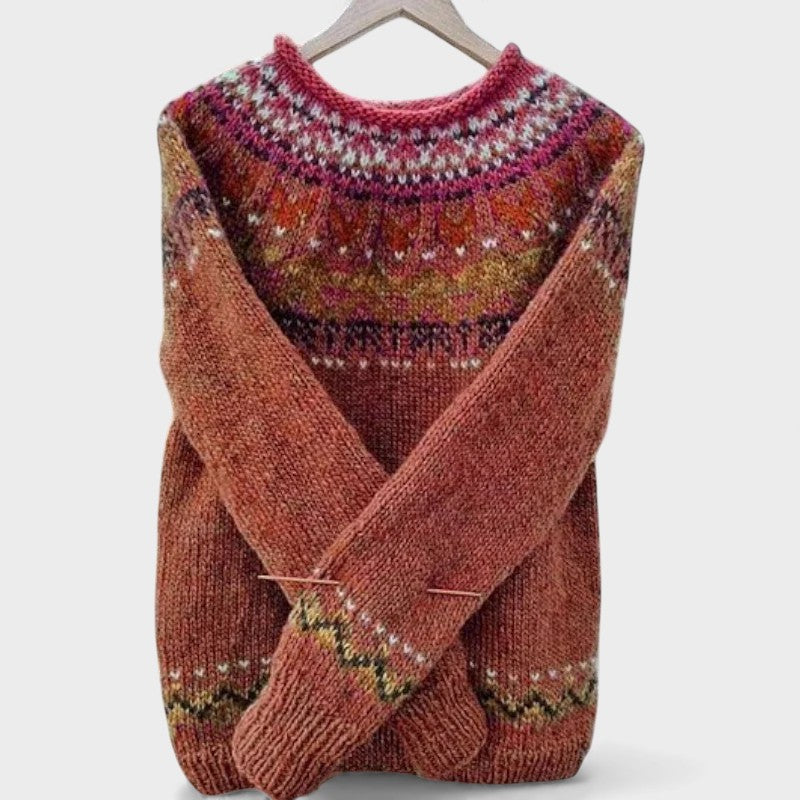 Eulalia™ | Gilet Tricoté de Style Classique