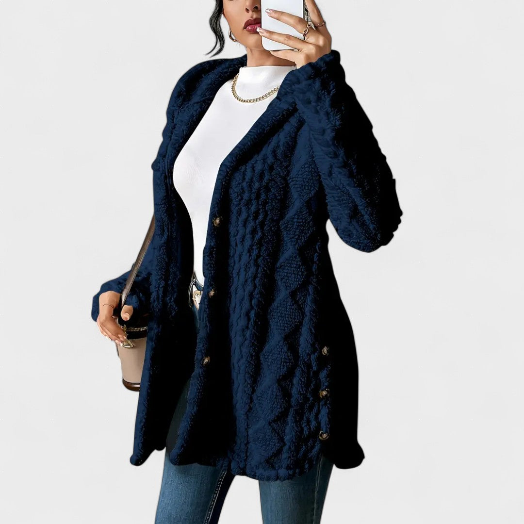 Amalia™ | Cardigan à capuche confortable