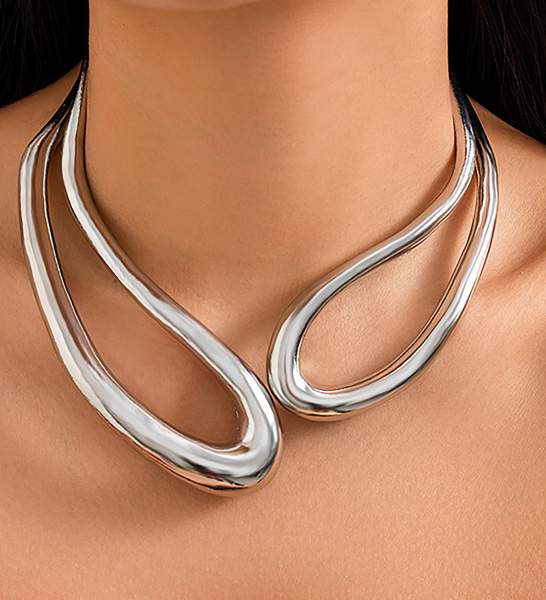 Collier Court Asymétrique