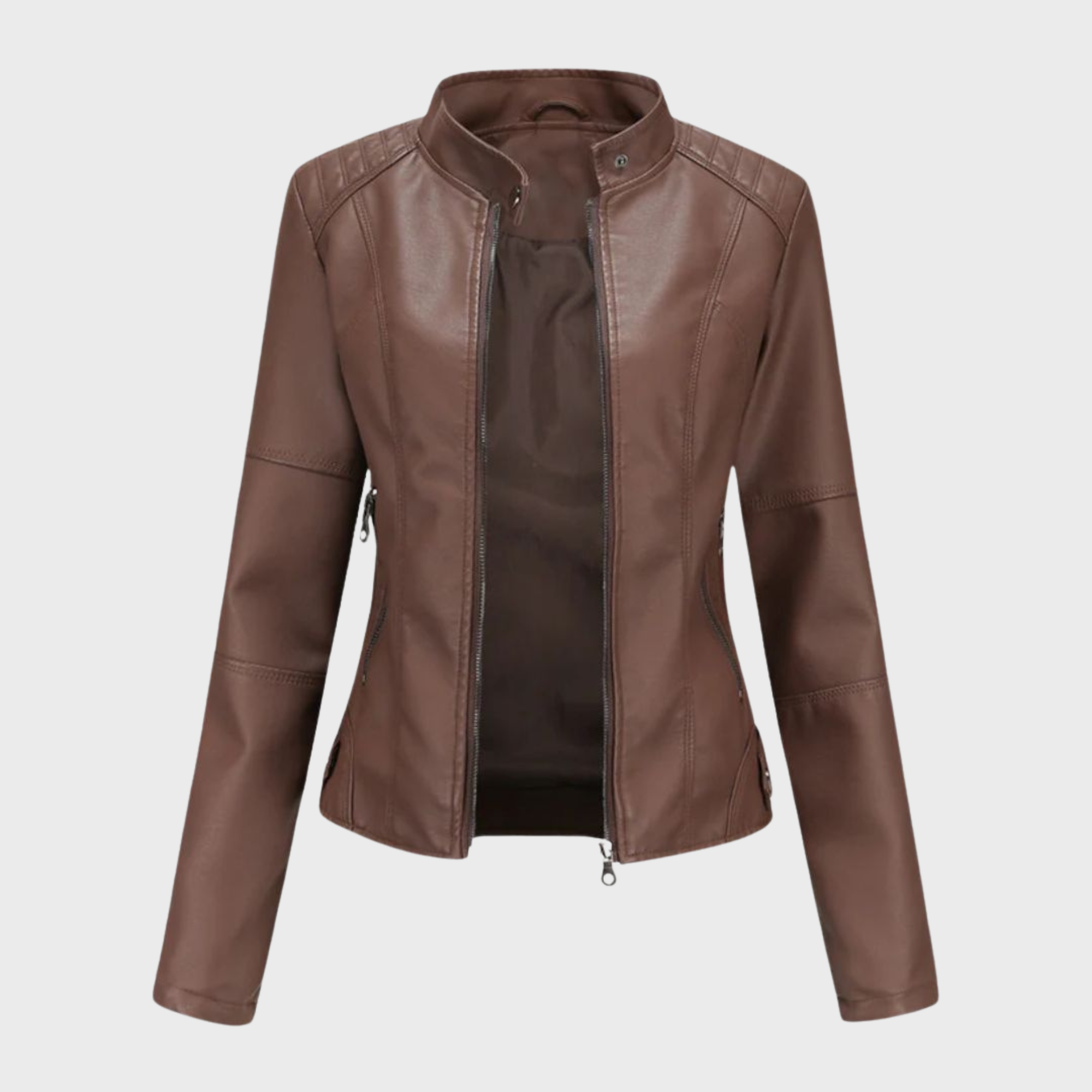 Verónica™ | Veste en cuir décontractée