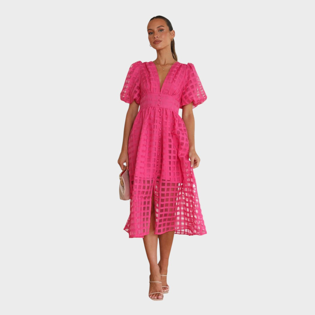 Julia™ | Robe en Dentelle avec Manches Cloches