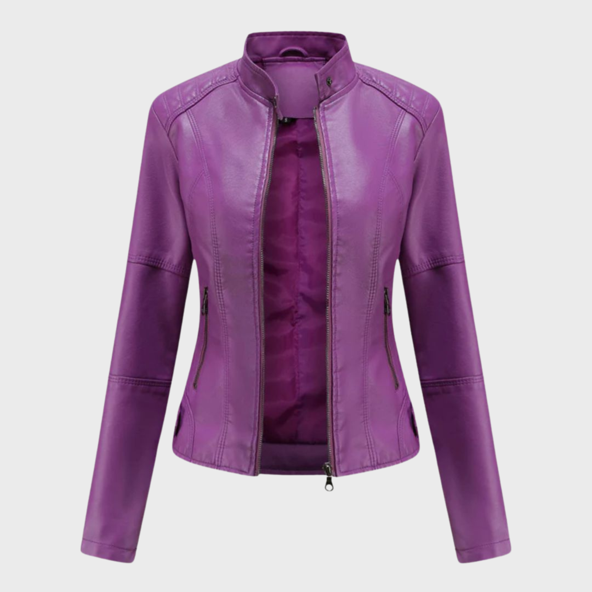 Verónica™ | Veste en cuir décontractée