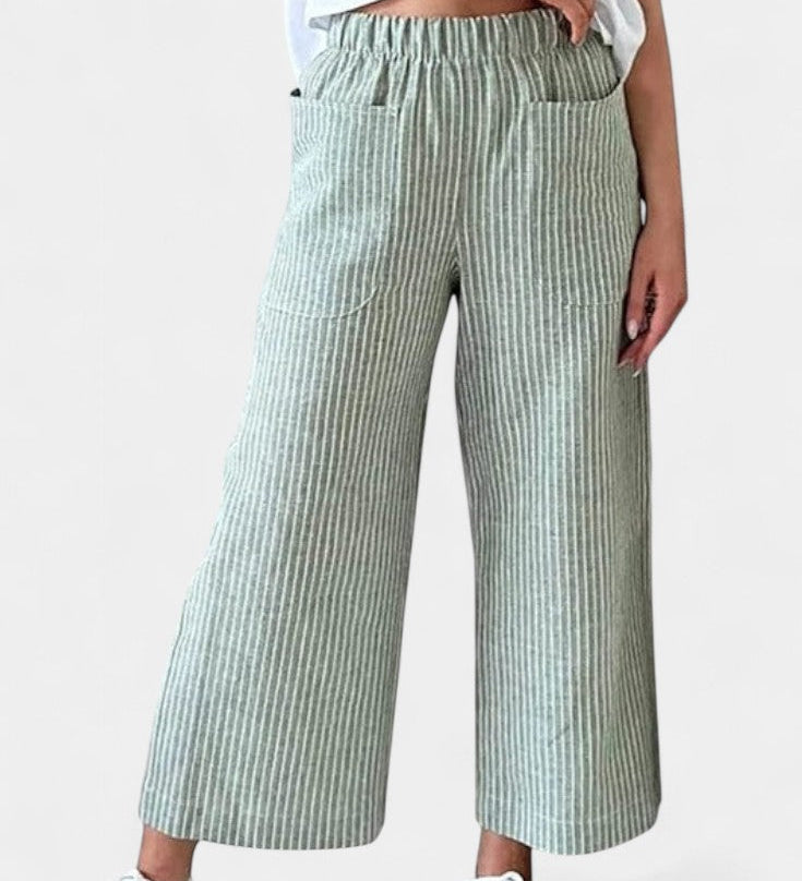 Pantalon Lumiere léger à coupe décontractée