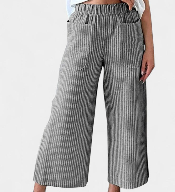 Pantalon Lumiere léger à coupe décontractée