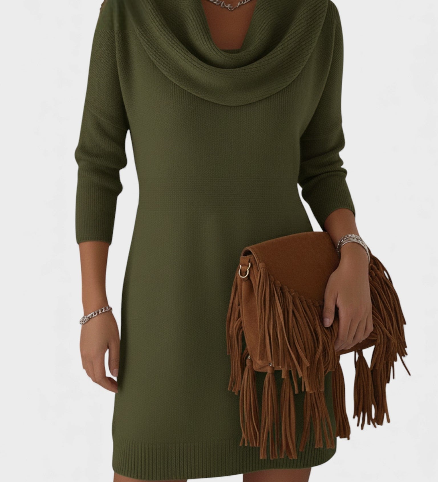 María™ | Robe en Tricot Chaud