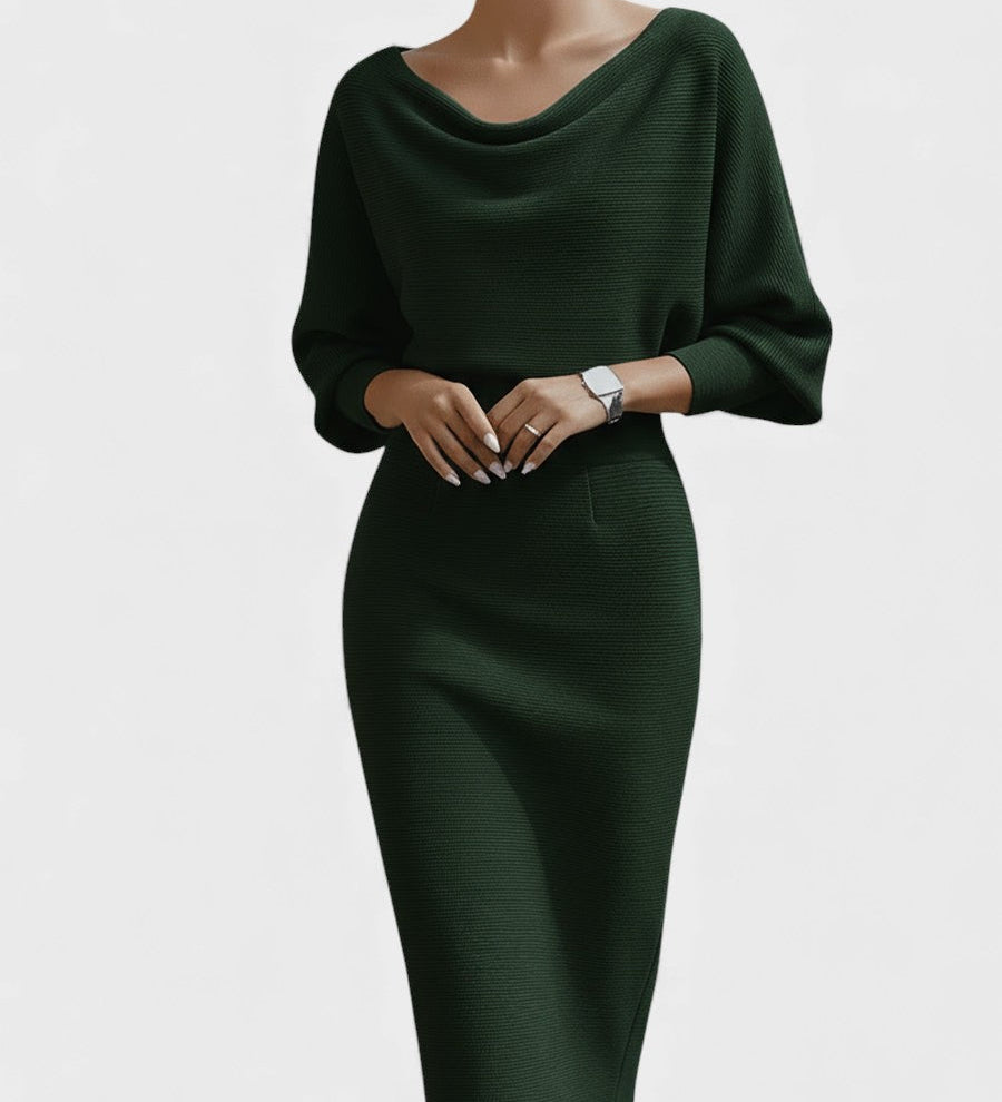 Celia™ | Robe Midi Luxueuse