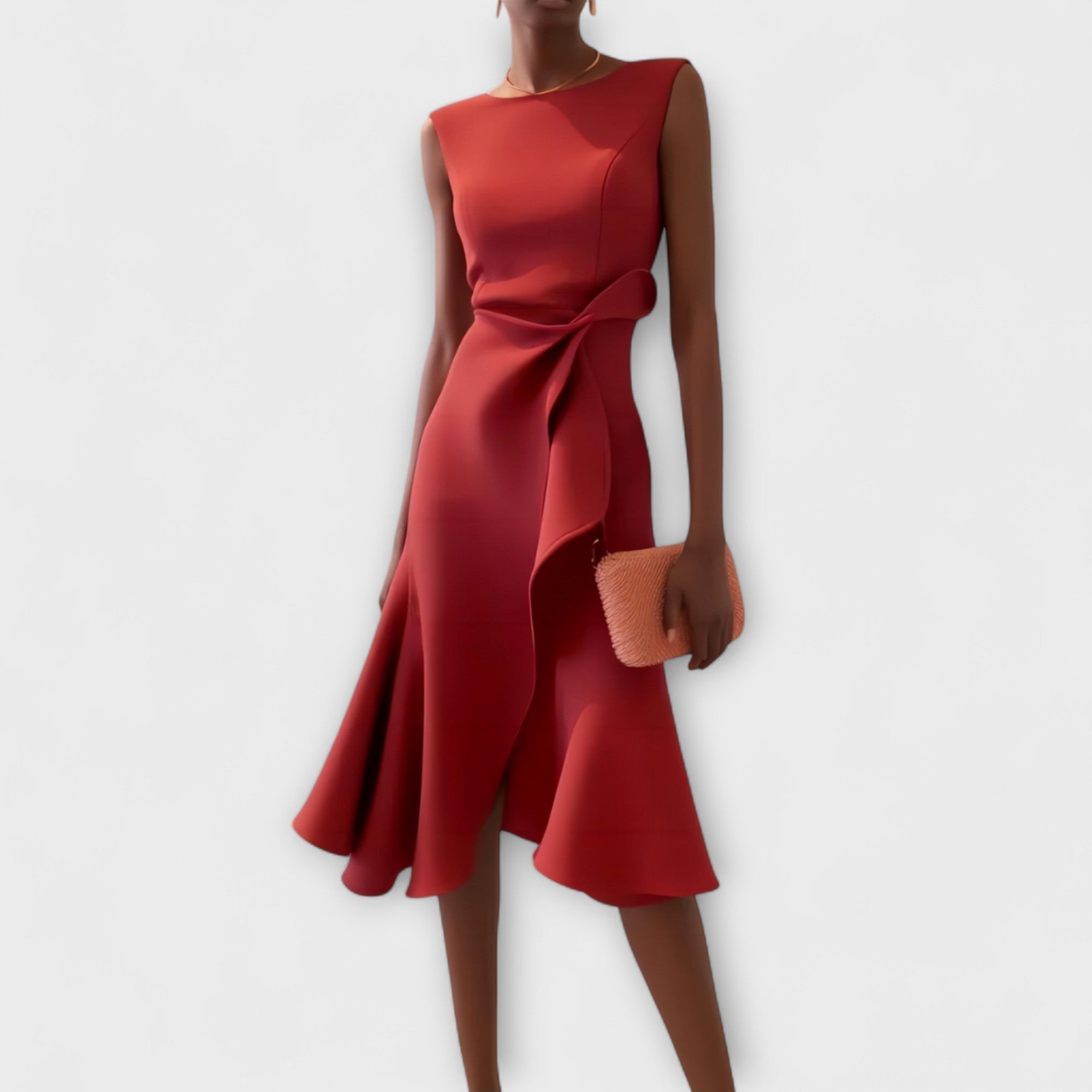 Sofia™ | Robe Midi Plissée