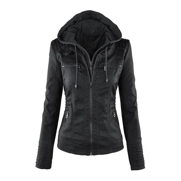 Leandra - Veste en cuir