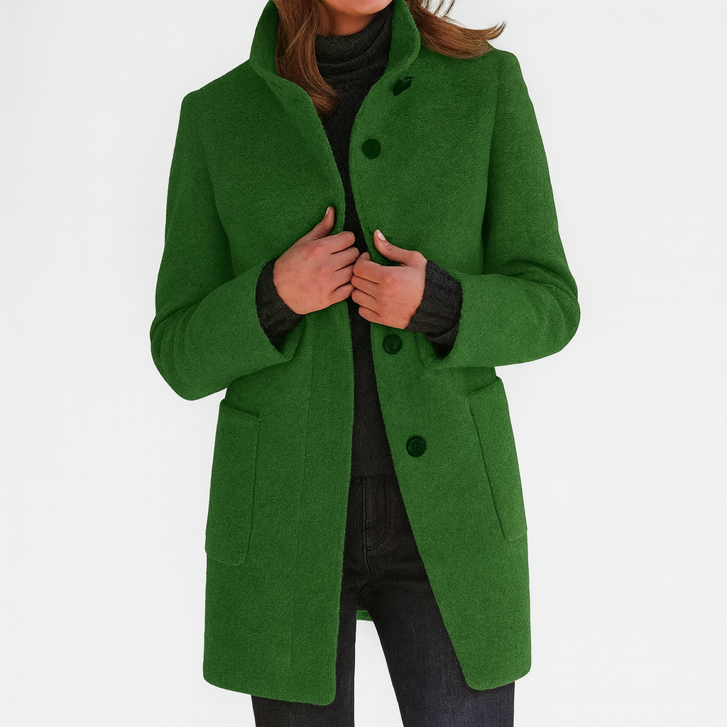 Soledad™ | Manteau élégant avec col haut