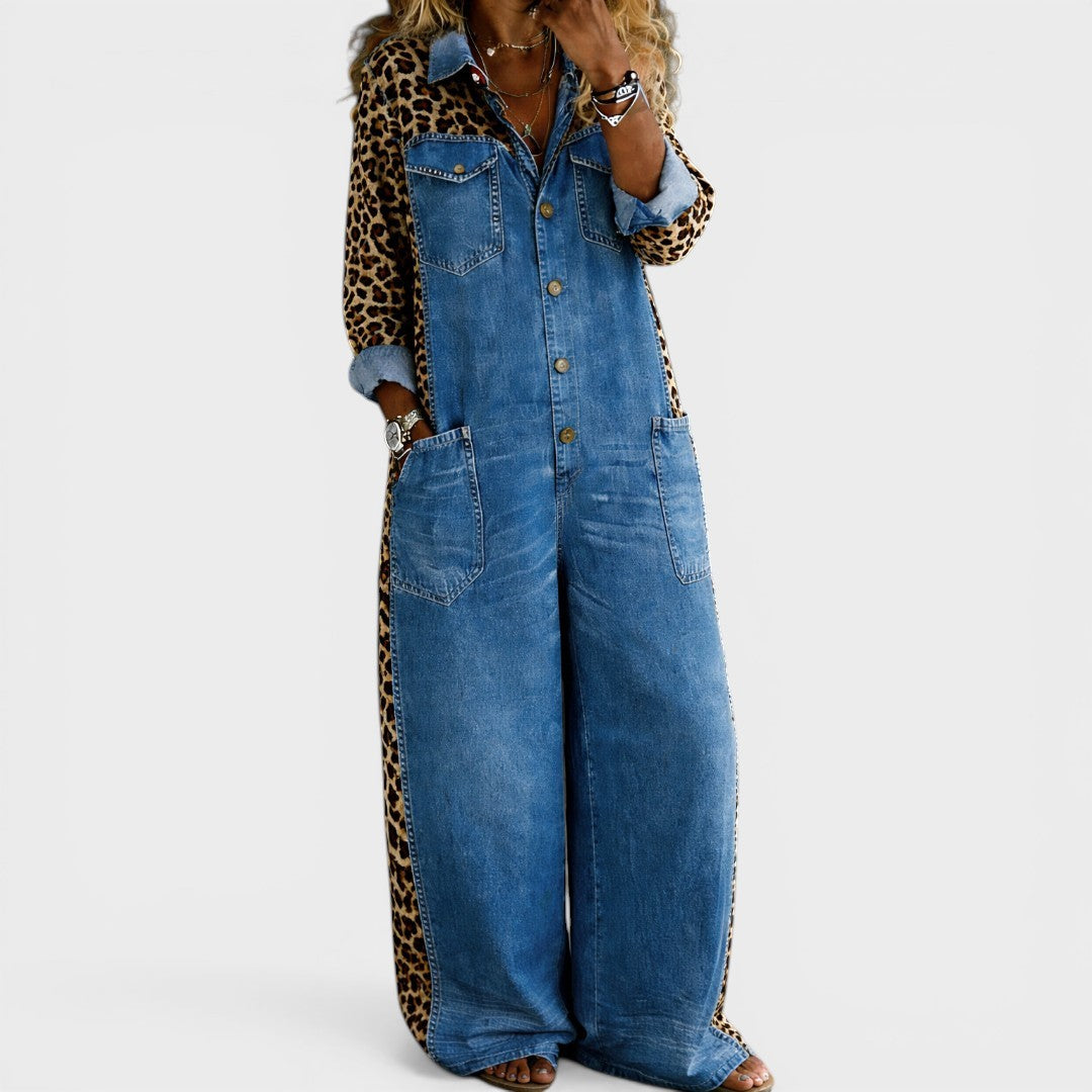 Marisol™ | Combinaison en Denim Élégante