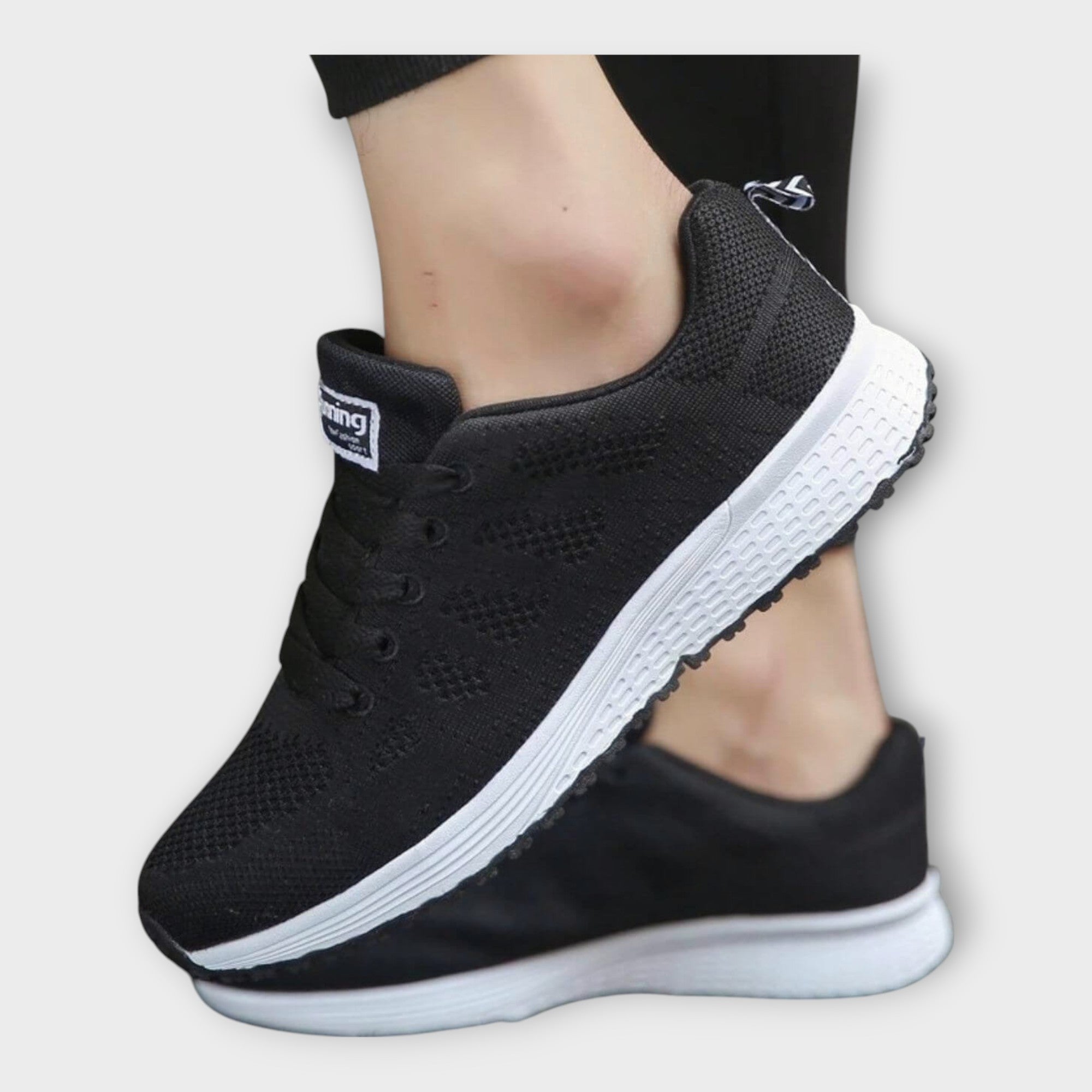 Baskets de Sport Tricotées avec Semelle Antidérapante