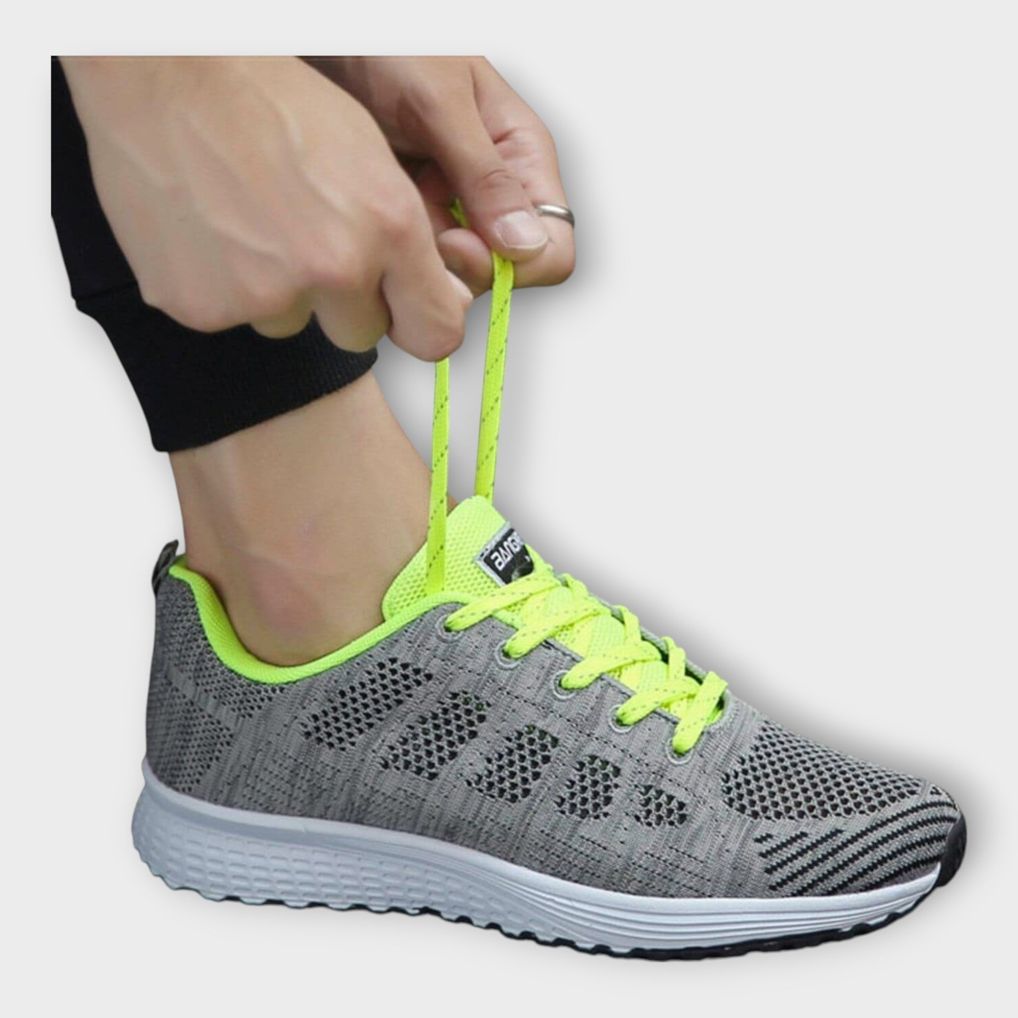 Baskets de Sport Tricotées avec Semelle Antidérapante