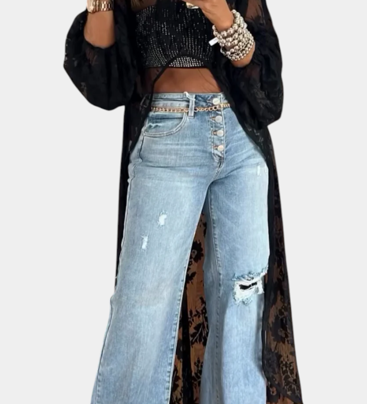 Top Maxi Dentelle Nyxelle