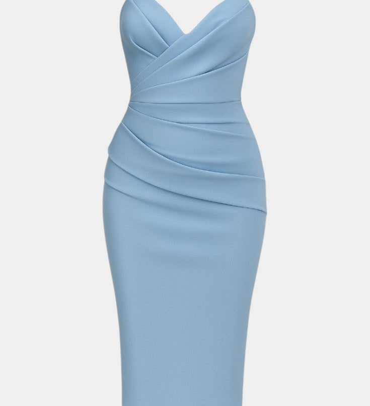 Robe Sans Bretelles et Sans Dos Iveta