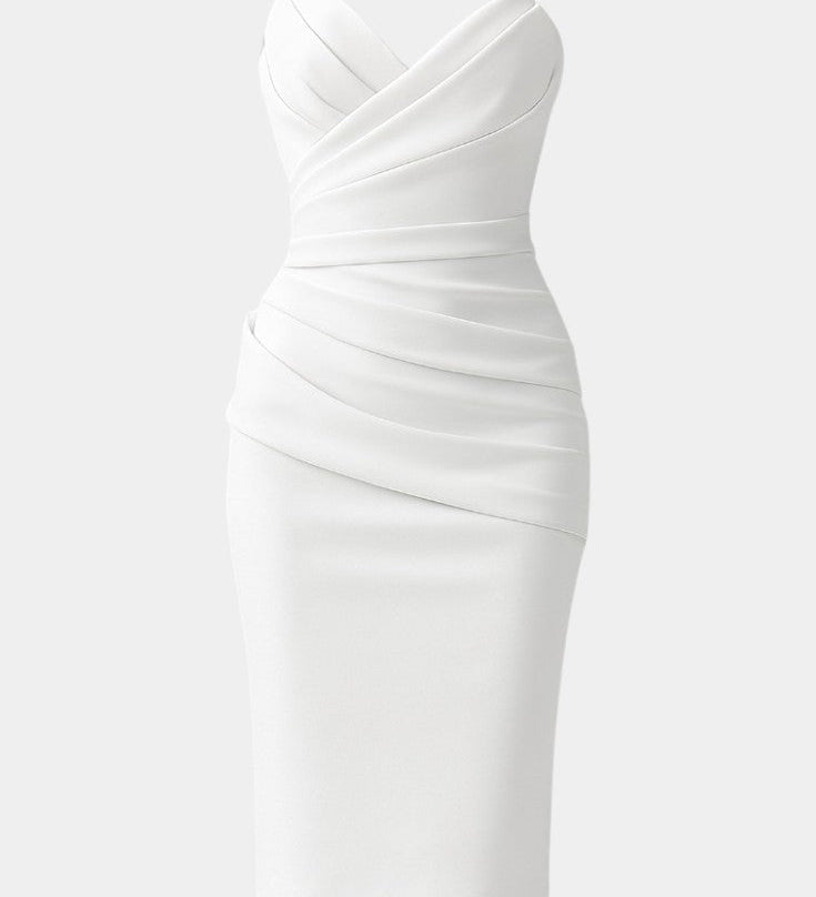 Robe Sans Bretelles et Sans Dos Iveta