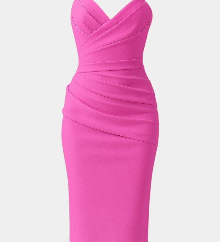 Robe Sans Bretelles et Sans Dos Iveta
