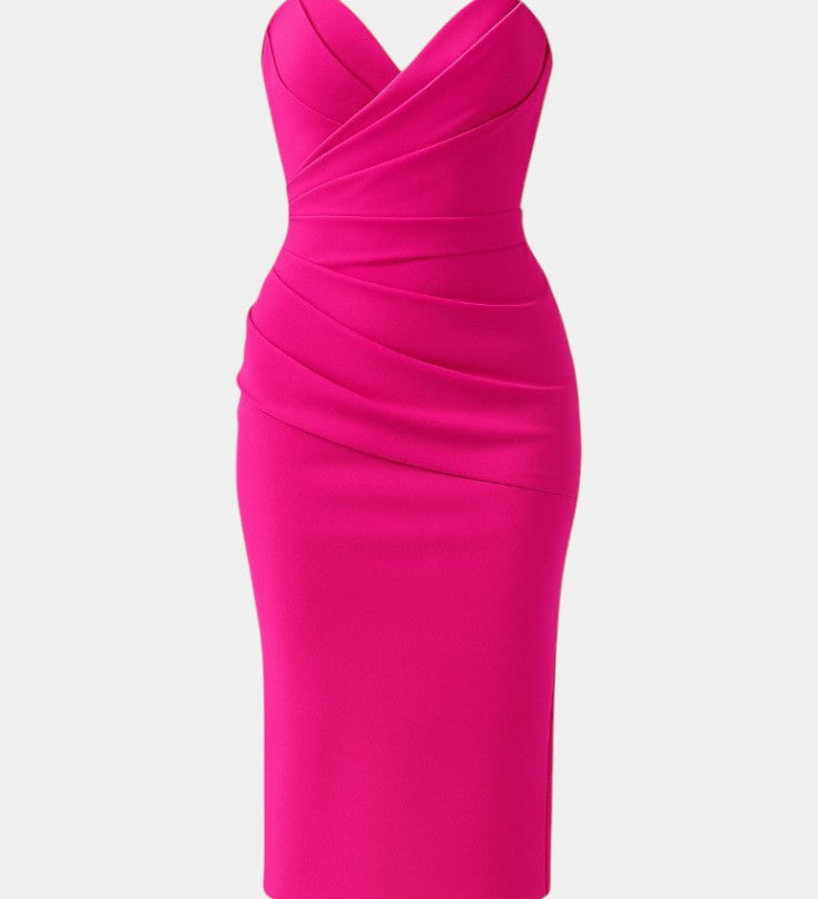 Robe Sans Bretelles et Sans Dos Iveta