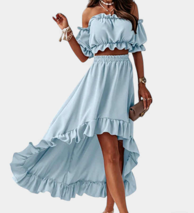 Ensemble Deux-Pièces Katja Off-Shoulder