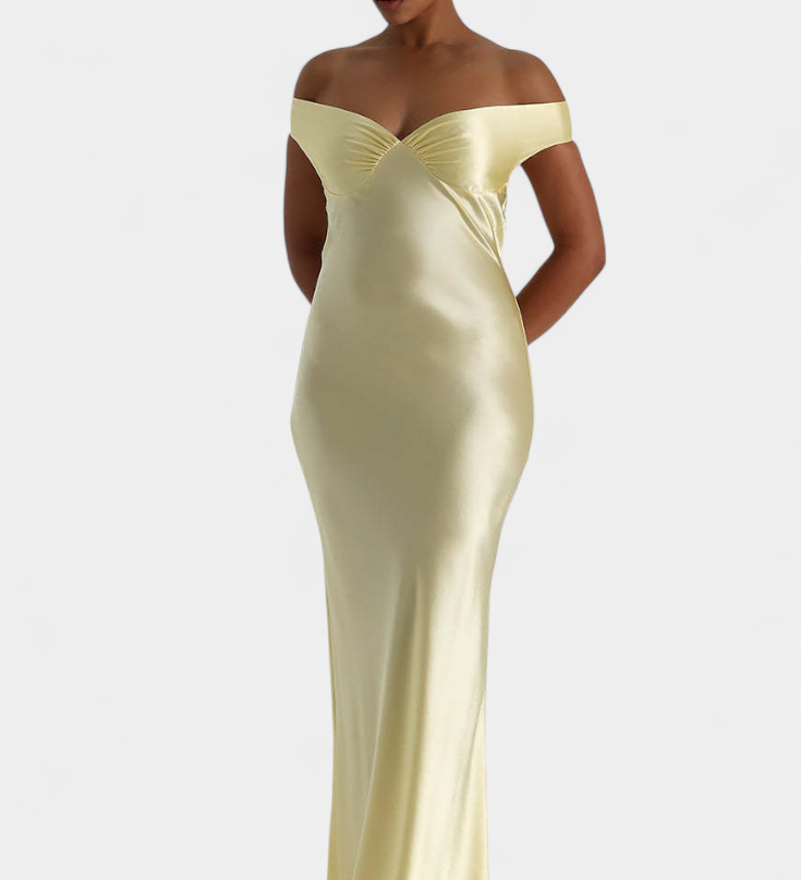 Robe Sirène Sans Bretelles Blerina
