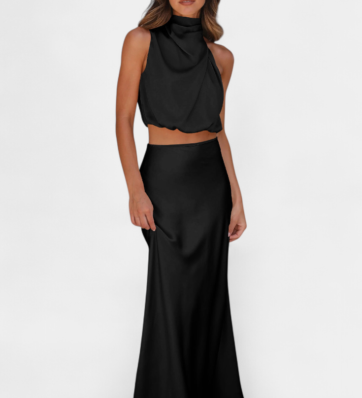 Hanna | Ensemble jupe sans doublure