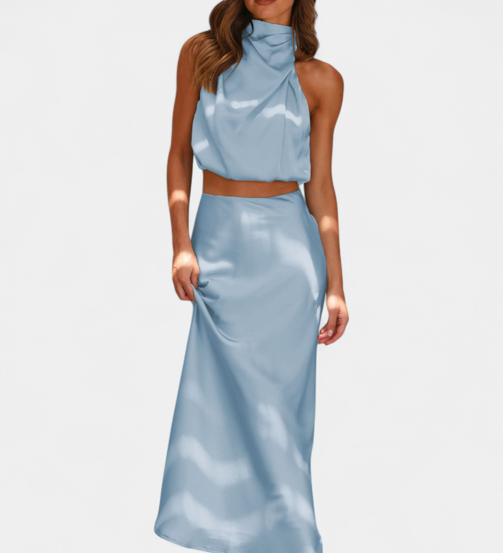 Hanna | Ensemble jupe sans doublure