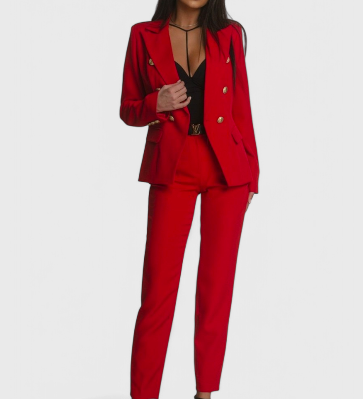 Ensemble Blazer et Pantalons Élégant Rosalind
