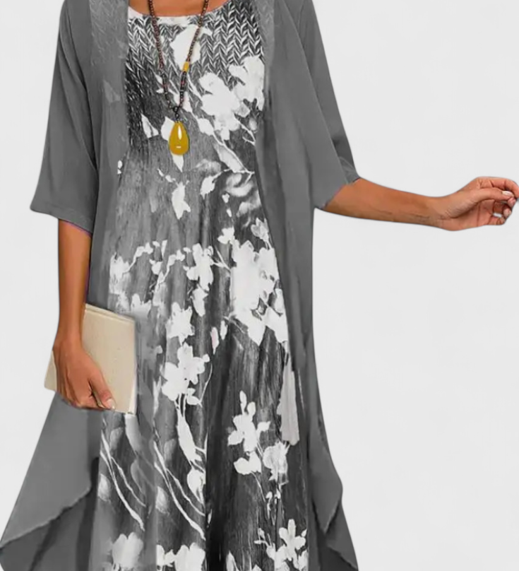 Robe Florale Élégante Venezia