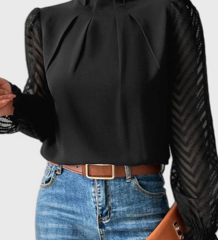 Blouse Longue à Manches Helga Nautique