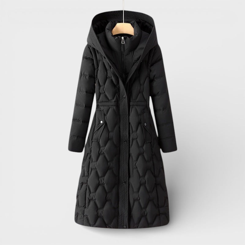 Patricia™ | Manteau Long Élégant à Capuche