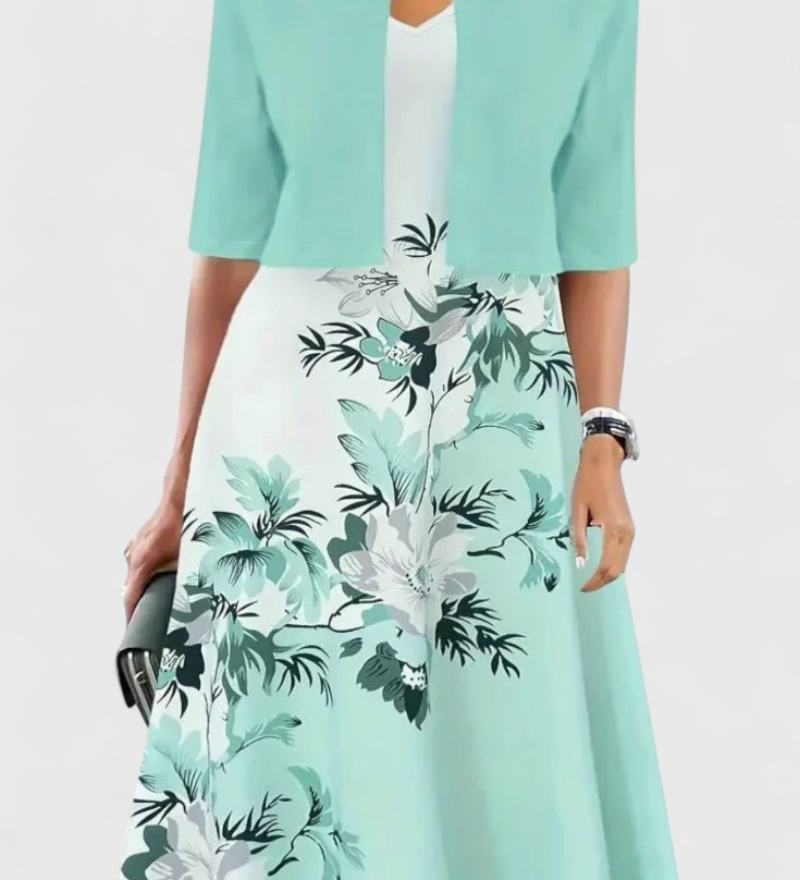 Ensemble Blazer et Robe Midi Star