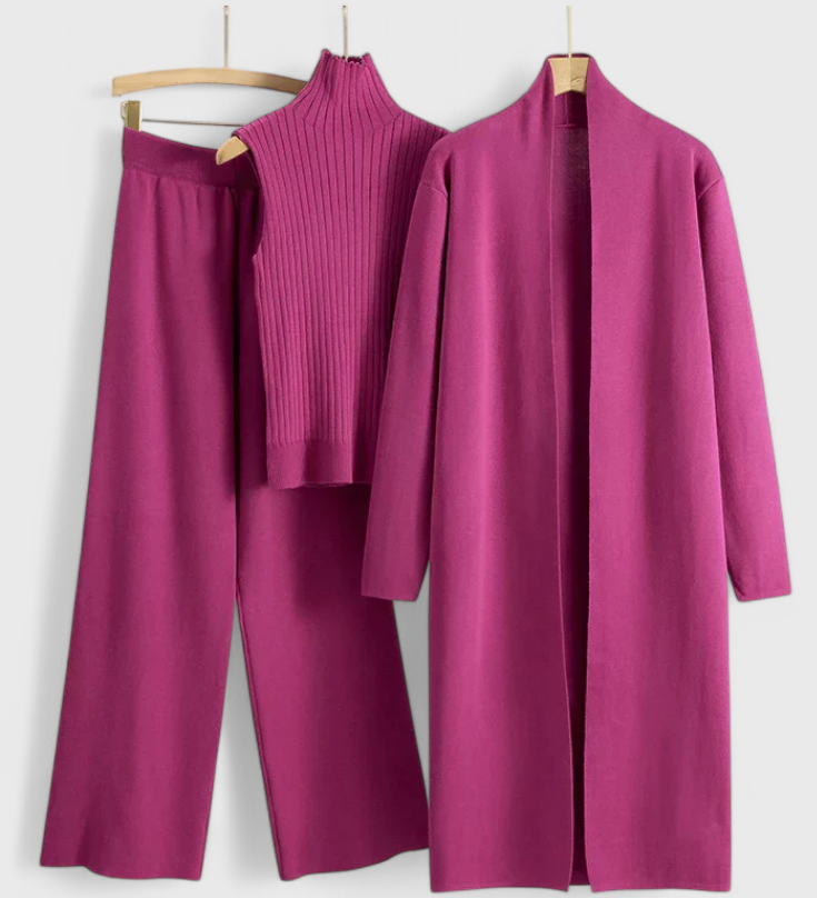 Ensemble Tricot 3 Pièces Mahalia