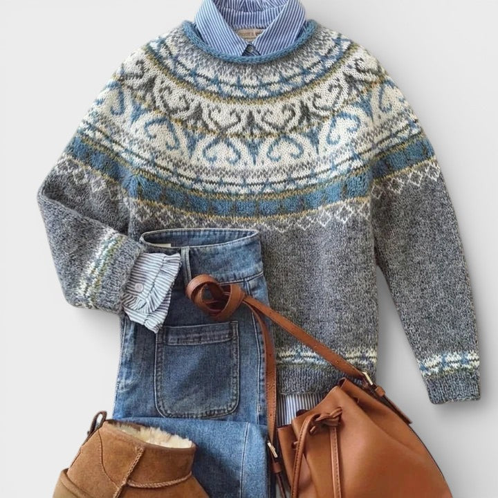 Eugenia™ | Pull en Tricot Vintage