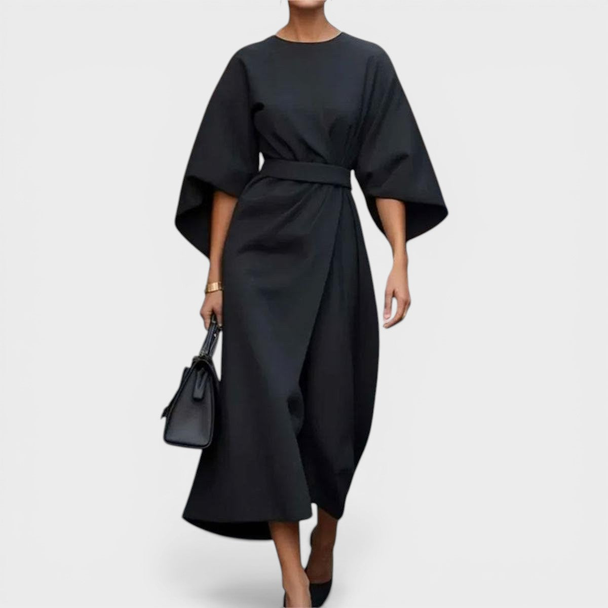 Elsa™ | Robe Maxi Satin Élégante