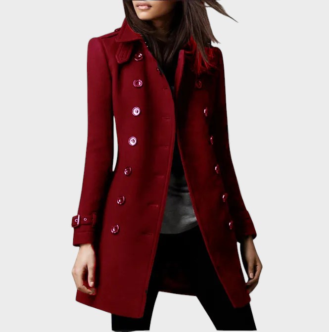 Penny™ | Manteau Long Élégant