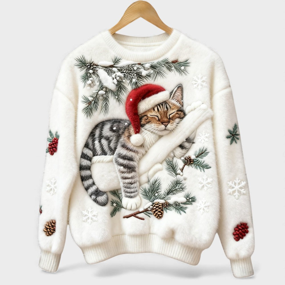 Carolina™ | Pull de Noël pour chat