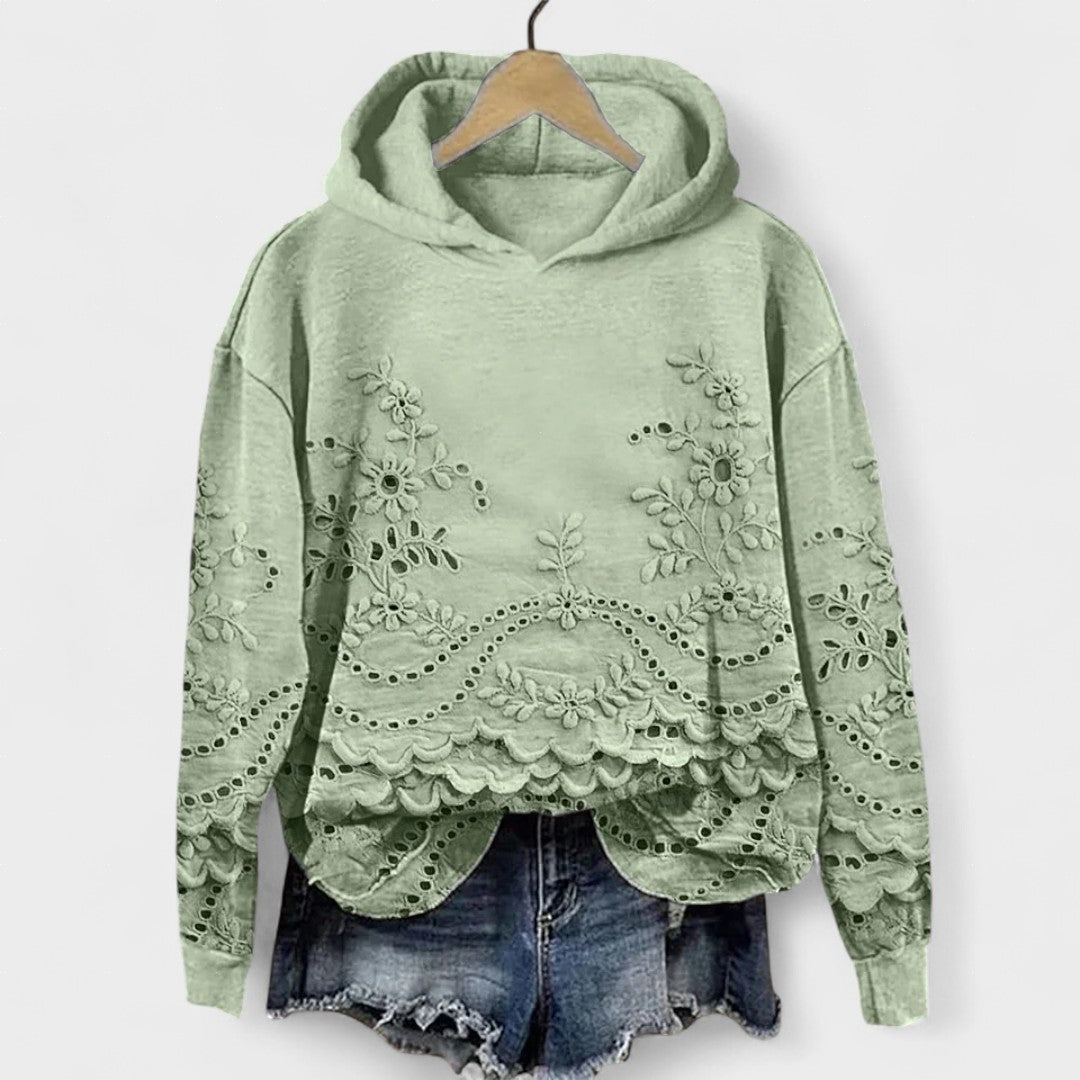 Rosaura™ | Pull avec Détails en Dentelle