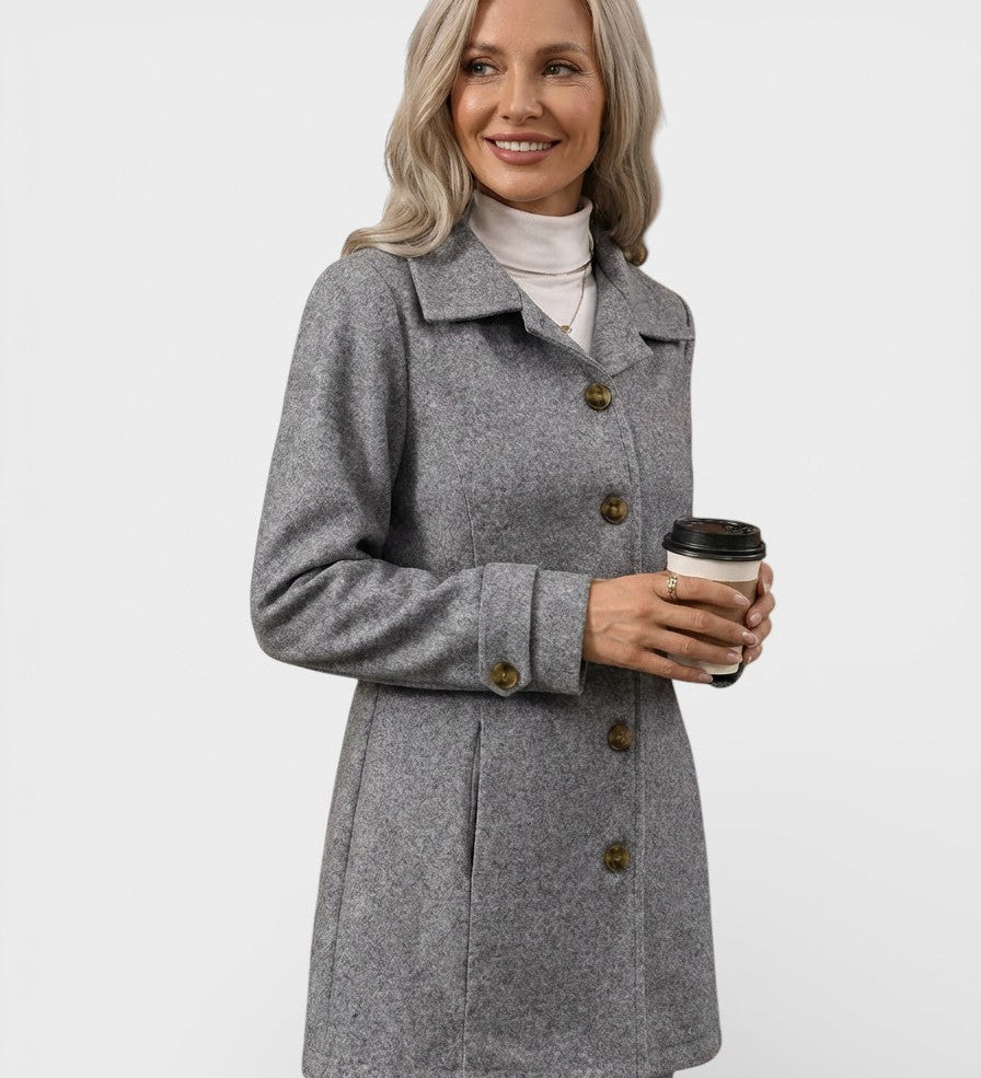 Isabel™ | Manteau en Laine Confortable et Intemporel