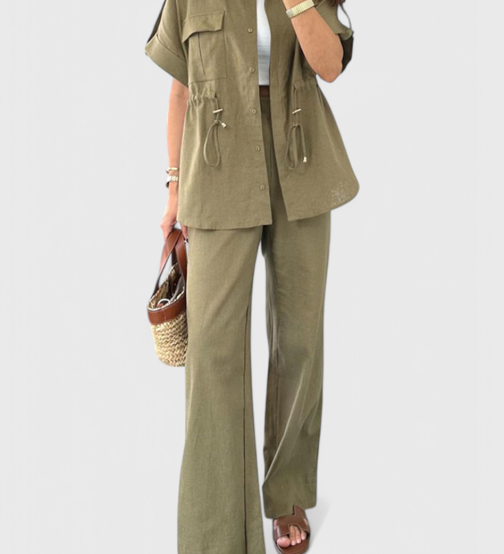 Ensemble Chemise et Pantalon Lani Détendu