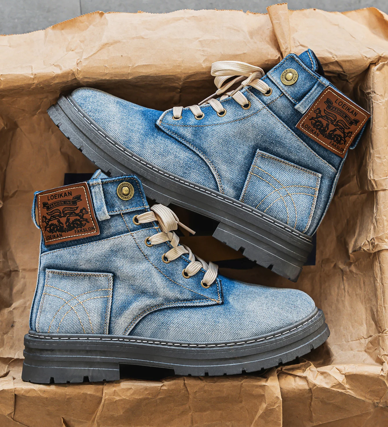 Aroa™ | Bottes de Cowboy avec Lacets