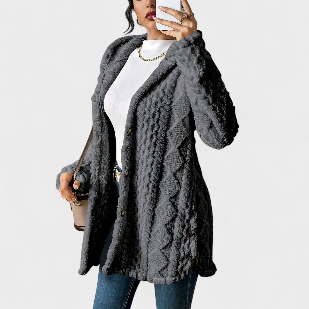 Amalia™ | Cardigan à capuche confortable