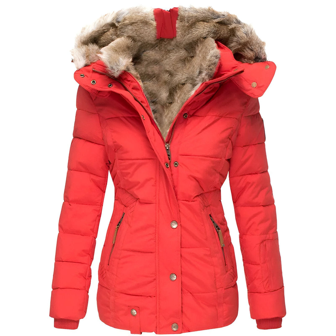 Priscila™ | Veste doudoune ajustée à capuche