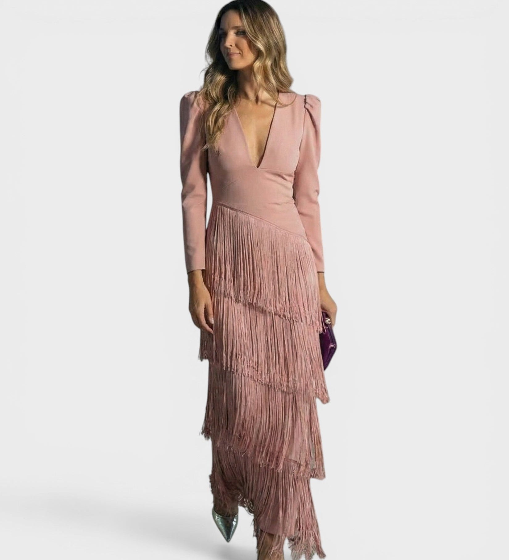 Beatriz™ | Robe de Soirée Élégante à Franges